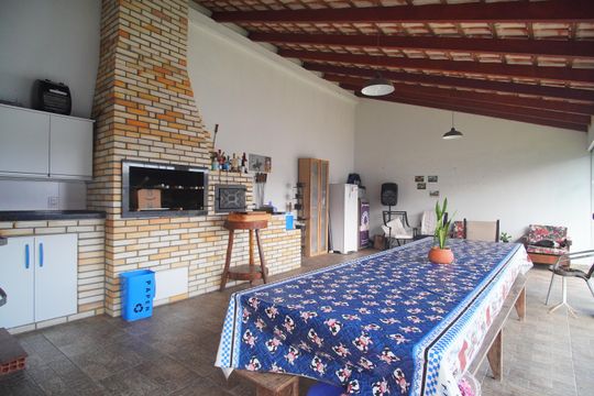 Área gourmet de casa à venda com 2 quartos, 430m² em Ideal, Novo Hamburgo