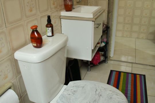 Banheiro de casa à venda com 1 quarto, 308m² em Vila Goncalves, São Bernardo do Campo
