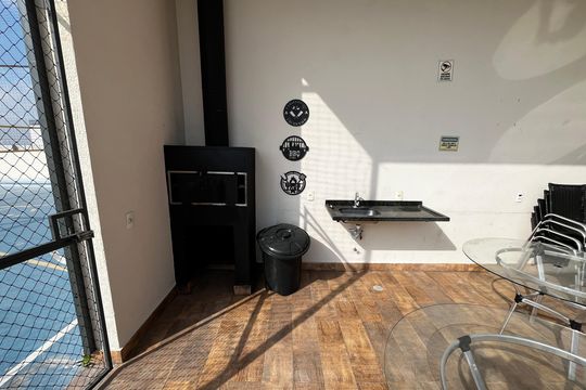 Área comum - Churrasqueira de apartamento à venda com 1 quarto, 33m² em Santana, São Paulo