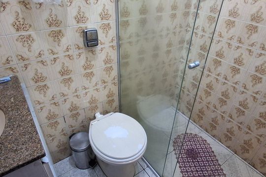 Banheiro da Suíte de casa à venda com 4 quartos, 220m² em Mauá, São Caetano do Sul