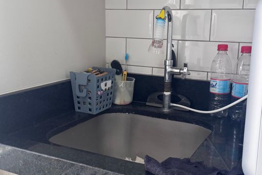 Área de Serviço de apartamento à venda com 2 quartos, 62m² em Jardim das Bandeiras, Campinas