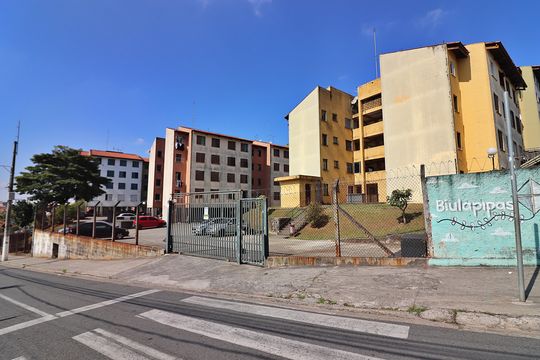 Fachada de apartamento à venda com 2 quartos, 56m² em Alves Dias, São Bernardo do Campo