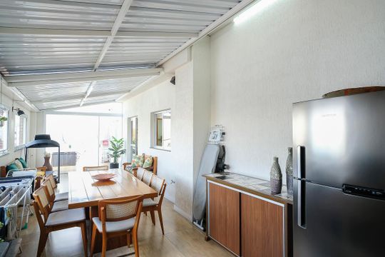 Varanda gourmet de apartamento à venda com 2 quartos, 160m² em Santa Maria, São Caetano do Sul