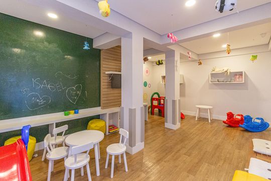 Área comum - Brinquedoteca de apartamento para alugar com 2 quartos, 49m² em Santa Maria, Osasco