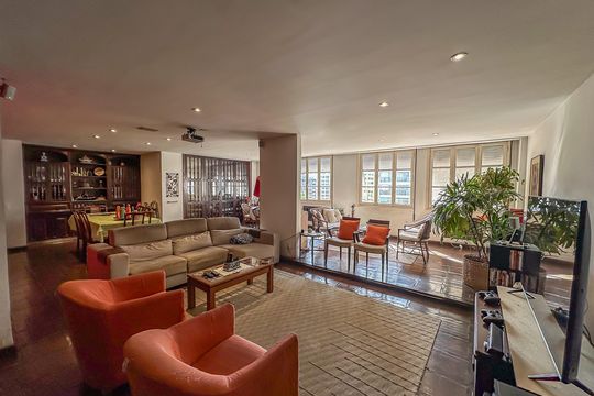 Sala de apartamento à venda com 4 quartos, 228m² em Botafogo, Rio de Janeiro