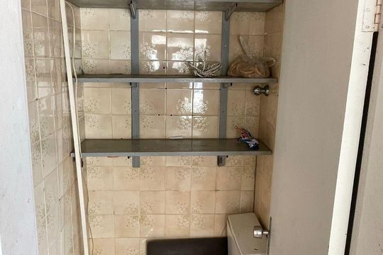 Banheiro de Serviço de apartamento à venda com 2 quartos, 64m² em Jardim Boa Esperança, Campinas