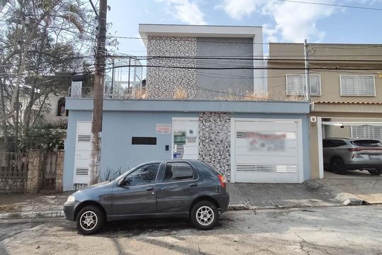 Fachada de casa de condomínio à venda com 2 quartos, 60m² em Vila Moinho Velho, São Paulo