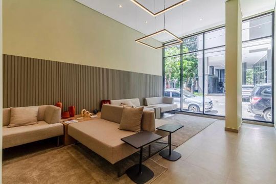 Área comum de apartamento à venda com 1 quarto, 25m² em Pinheiros, São Paulo