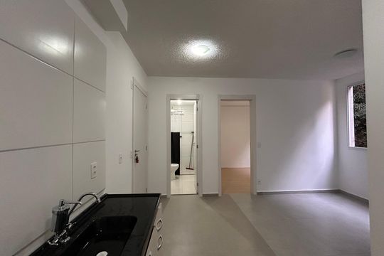 Cozinha de apartamento para alugar com 2 quartos, 35m² em Vila Pirituba, São Paulo