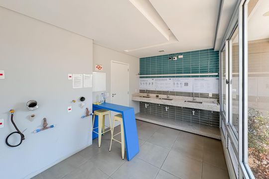 Área comum de kitnet/studio à venda com 1 quarto, 45m² em Ipiranga, São Paulo