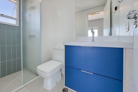 Banheiro de kitnet/studio à venda com 1 quarto, 45m² em Ipiranga, São Paulo