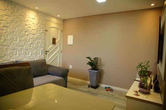Sala de apartamento para alugar com 2 quartos, 64m² em Vila Euro, São Bernardo do Campo