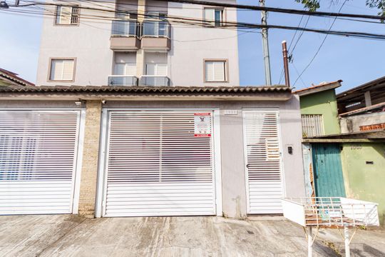 Fachada de apartamento à venda com 3 quartos, 100m² em Jardim Santo Alberto, Santo André