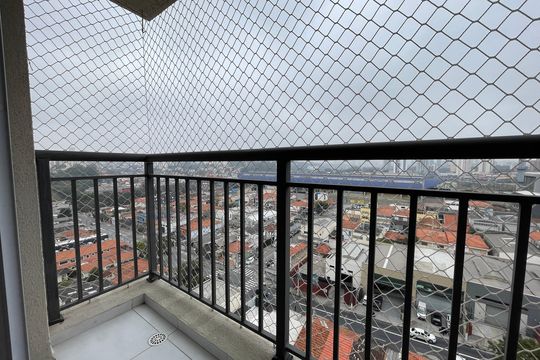 Varanda da Sala de apartamento para alugar com 1 quarto, 31m² em Vila Sonia, São Paulo