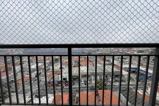 Varanda da Sala de apartamento para alugar com 1 quarto, 31m² em Vila Sonia, São Paulo