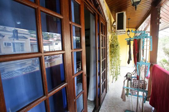Varanda da Sala de casa à venda com 3 quartos, 125m² em Taquara, Rio de Janeiro