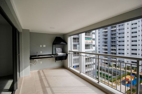 Varanda de apartamento para alugar com 2 quartos, 85m² em City América, São Paulo