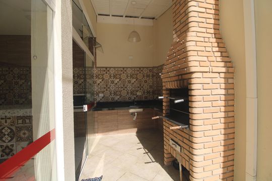 Área comum - Churrasqueira de casa de condomínio à venda com 3 quartos, 116m² em Jardim Cidalia, São Paulo