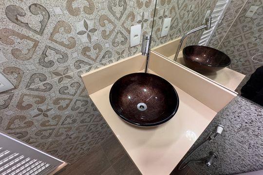 Lavabo de apartamento à venda com 4 quartos, 167m² em Recreio dos Bandeirantes, Rio de Janeiro