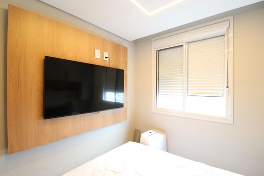 Quarto de apartamento à venda com 1 quarto, 27m² em Lapa, São Paulo