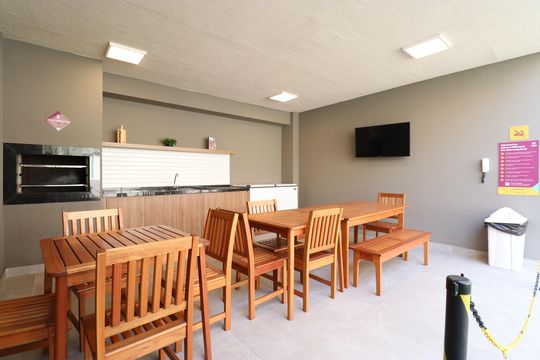 Área comum - Churrasqueira de apartamento à venda com 1 quarto, 27m² em Lapa, São Paulo