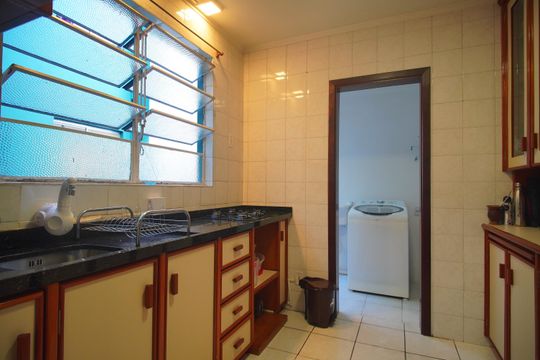 Cozinha de apartamento à venda com 2 quartos, 68m² em Rio Branco, Novo Hamburgo