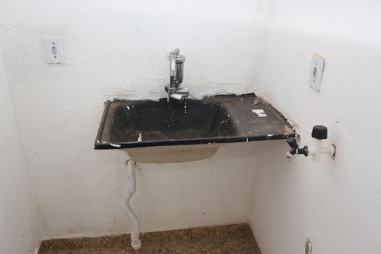 Cozinha de casa para alugar com 2 quartos, 46m² em Samambaia Sul, Brasília