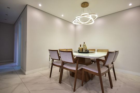Sala  de apartamento à venda com 3 quartos, 113m² em Jardim Vazani, São Paulo