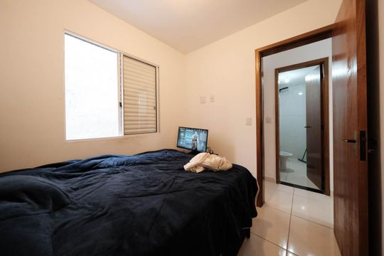 Quarto 1 de apartamento à venda com 2 quartos, 39m² em Parque Boturussu, São Paulo