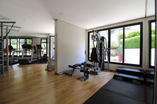 Área Comum - Academia de apartamento à venda com 4 quartos, 185m² em Itaim Bibi, São Paulo