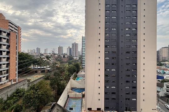 Quarto 1 Vista de apartamento à venda com 3 quartos, 180m² em Jardim, Santo André
