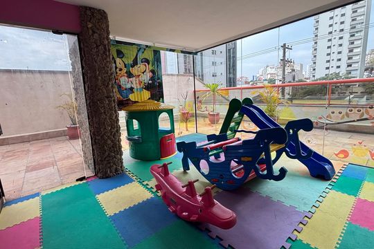 Área comum de apartamento à venda com 3 quartos, 180m² em Jardim, Santo André