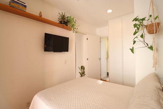 Quarto de apartamento à venda com 1 quarto, 32m² em Bom Retiro, São Paulo