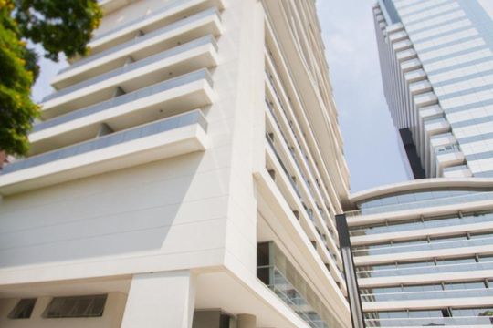 Fachada de apartamento à venda com 1 quarto, 60m² em Santo Amaro, São Paulo