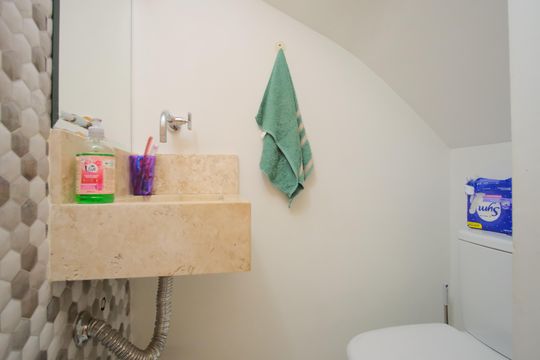 Lavabo de casa de condomínio à venda com 3 quartos, 163m² em Vila Aricanduva, São Paulo