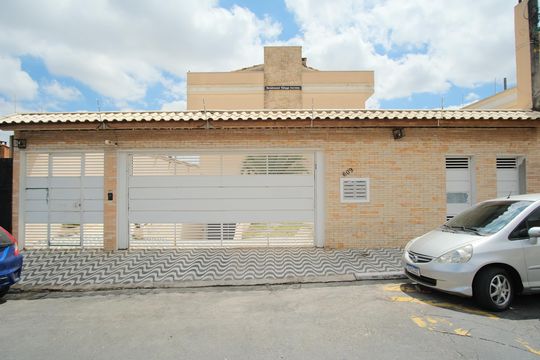 Fachada de casa de condomínio à venda com 3 quartos, 163m² em Vila Aricanduva, São Paulo