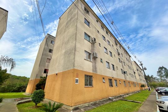 Fachada de apartamento para alugar com 2 quartos, 43m² em Santo Afonso, Novo Hamburgo