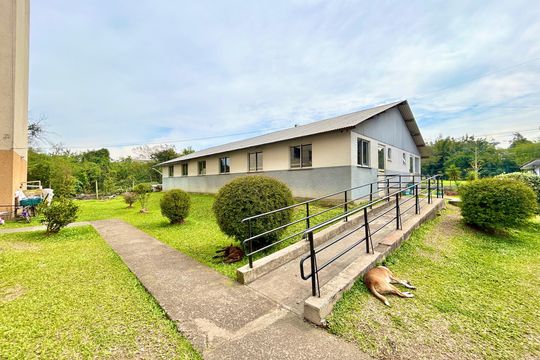 Área comum - Salão de festas de apartamento para alugar com 2 quartos, 43m² em Santo Afonso, Novo Hamburgo