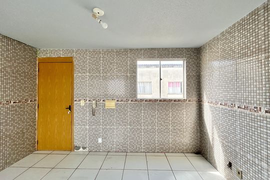 Sala de apartamento para alugar com 2 quartos, 43m² em Santo Afonso, Novo Hamburgo