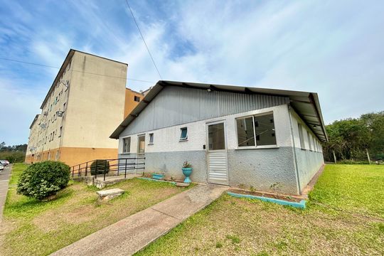 Área comum - Salão de festas de apartamento para alugar com 2 quartos, 43m² em Santo Afonso, Novo Hamburgo