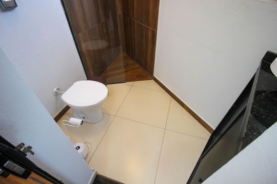 Banheiro de casa para alugar com 1 quarto, 52m² em Jardim Piratininga, Sorocaba