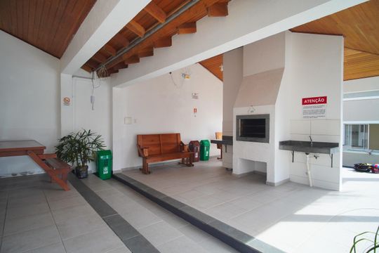 Área comum - Churrasqueira de apartamento à venda com 2 quartos, 42m² em Operário, Novo Hamburgo