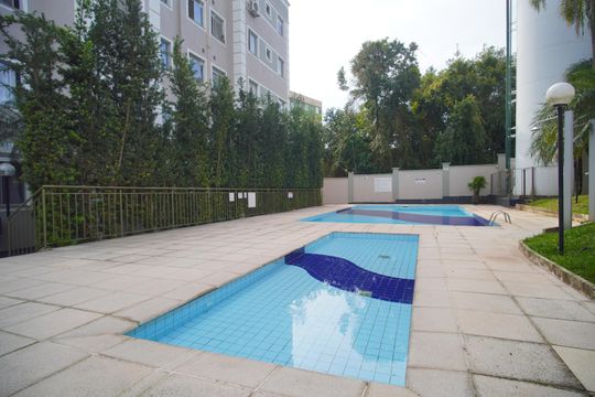 Área comum - Piscina de apartamento à venda com 2 quartos, 42m² em Operário, Novo Hamburgo