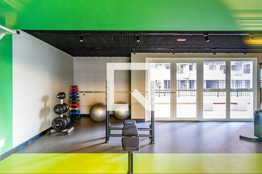 Área comum - Academia de apartamento para alugar com 2 quartos, 39m² em Vila Sonia, São Paulo