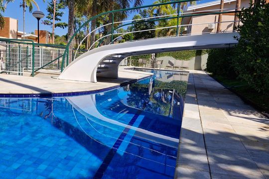 Piscina de casa de condomínio à venda com 4 quartos, 290m² em Loteamento Arboreto dos Jequitibas (sousas), Campinas
