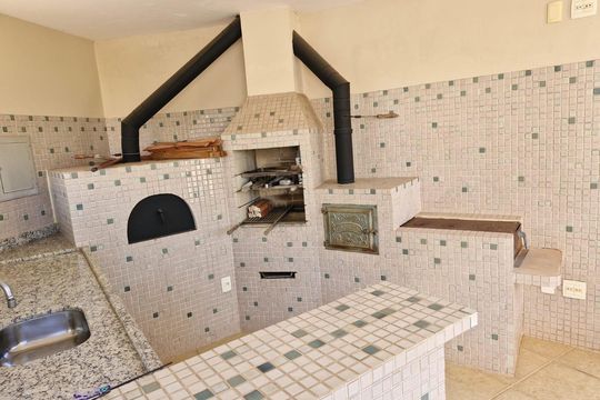 Espaço Gourmet de casa de condomínio à venda com 4 quartos, 290m² em Loteamento Arboreto dos Jequitibas (sousas), Campinas