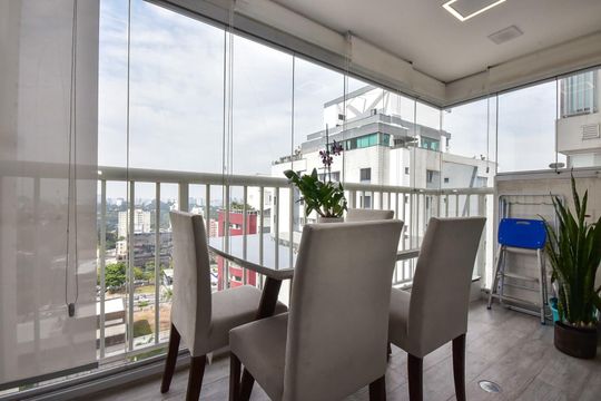 Varanda de apartamento para alugar com 1 quarto, 45m² em Fazenda Morumbi, São Paulo