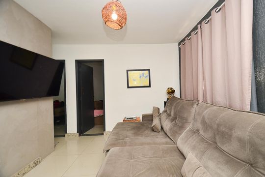 Sala de apartamento à venda com 3 quartos, 60m² em Nossa Senhora da Aparecida, Belo Horizonte