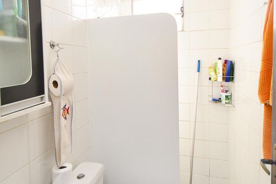 Banheiro  de apartamento à venda com 3 quartos, 60m² em Nossa Senhora da Aparecida, Belo Horizonte