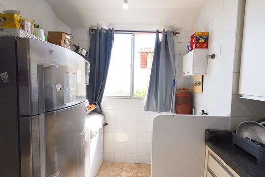 Cozinha de apartamento à venda com 3 quartos, 60m² em Nossa Senhora da Aparecida, Belo Horizonte